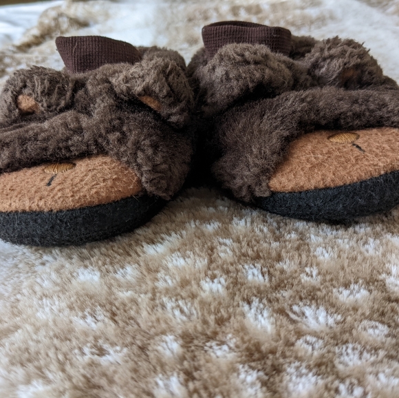 LL Bean Bear slippers size 9-10 - Picture 2 of 6